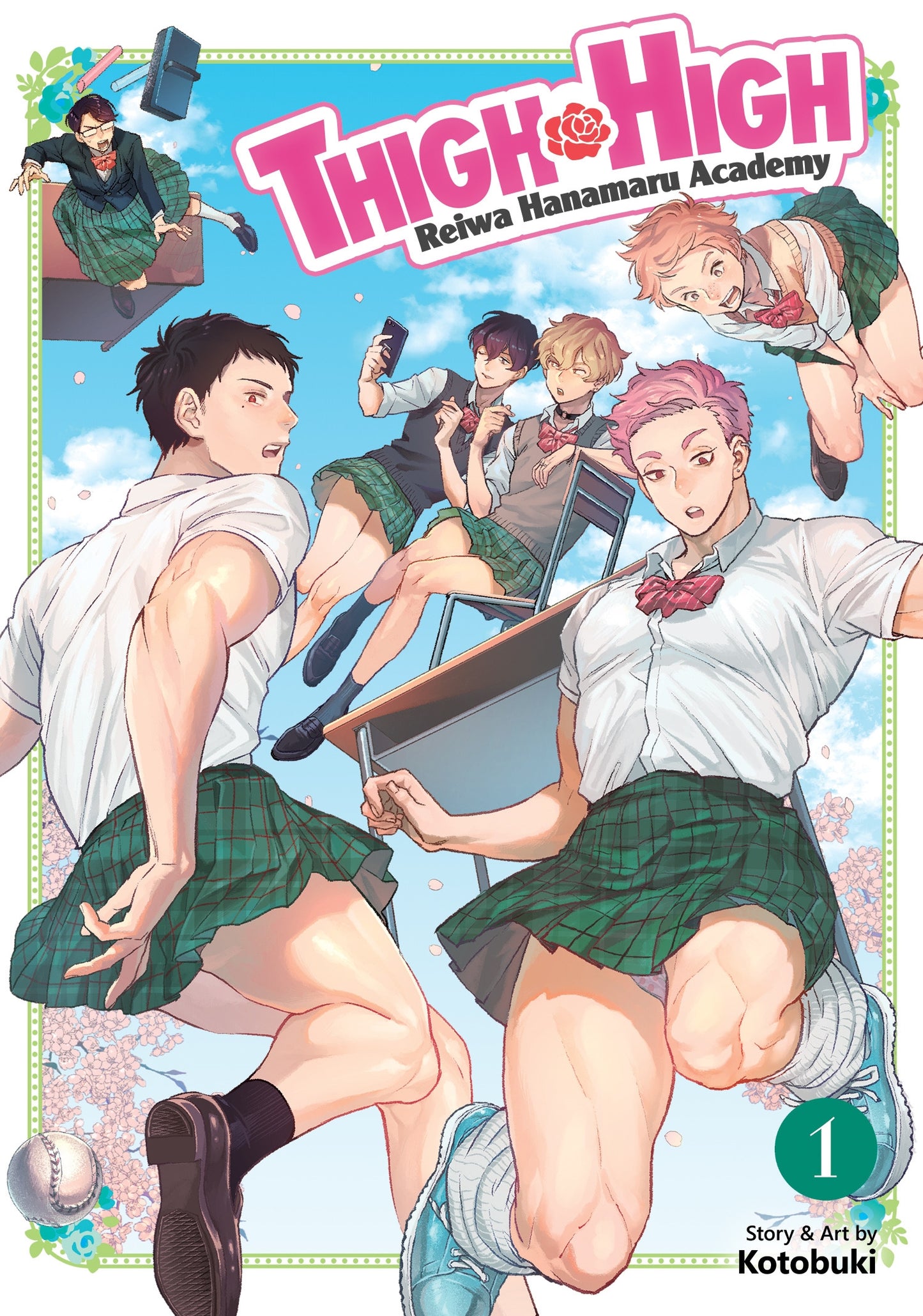 THIGH HIGH Reiwa Hanamaru Academy Vol. 1 - Manga Warehouse