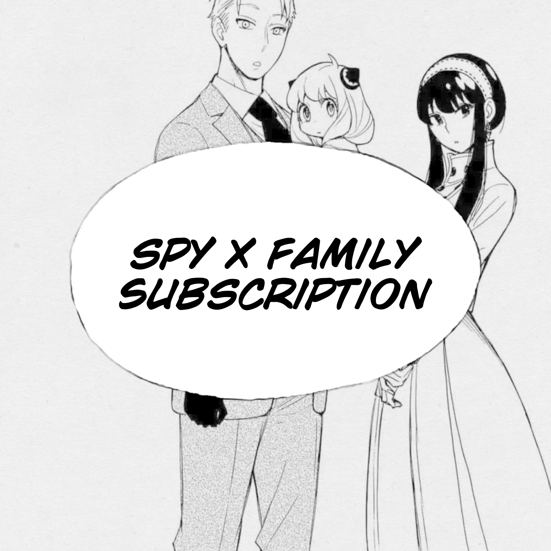 Spy x Family Subscription - Manga Warehouse