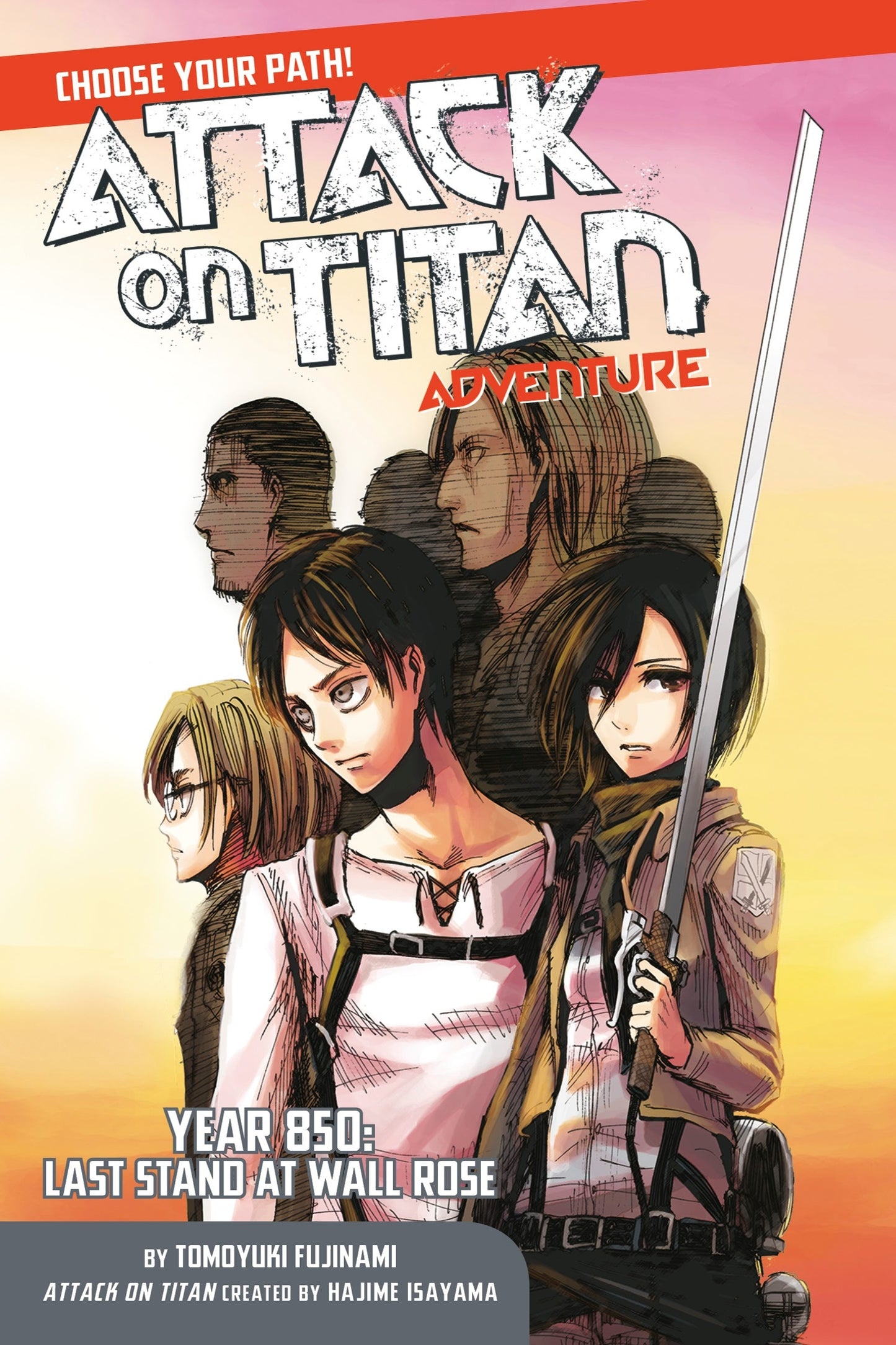 Attack on Titan Choose Your Path AdventureYear 850 Last Stand at Wall Rose - Manga Warehouse