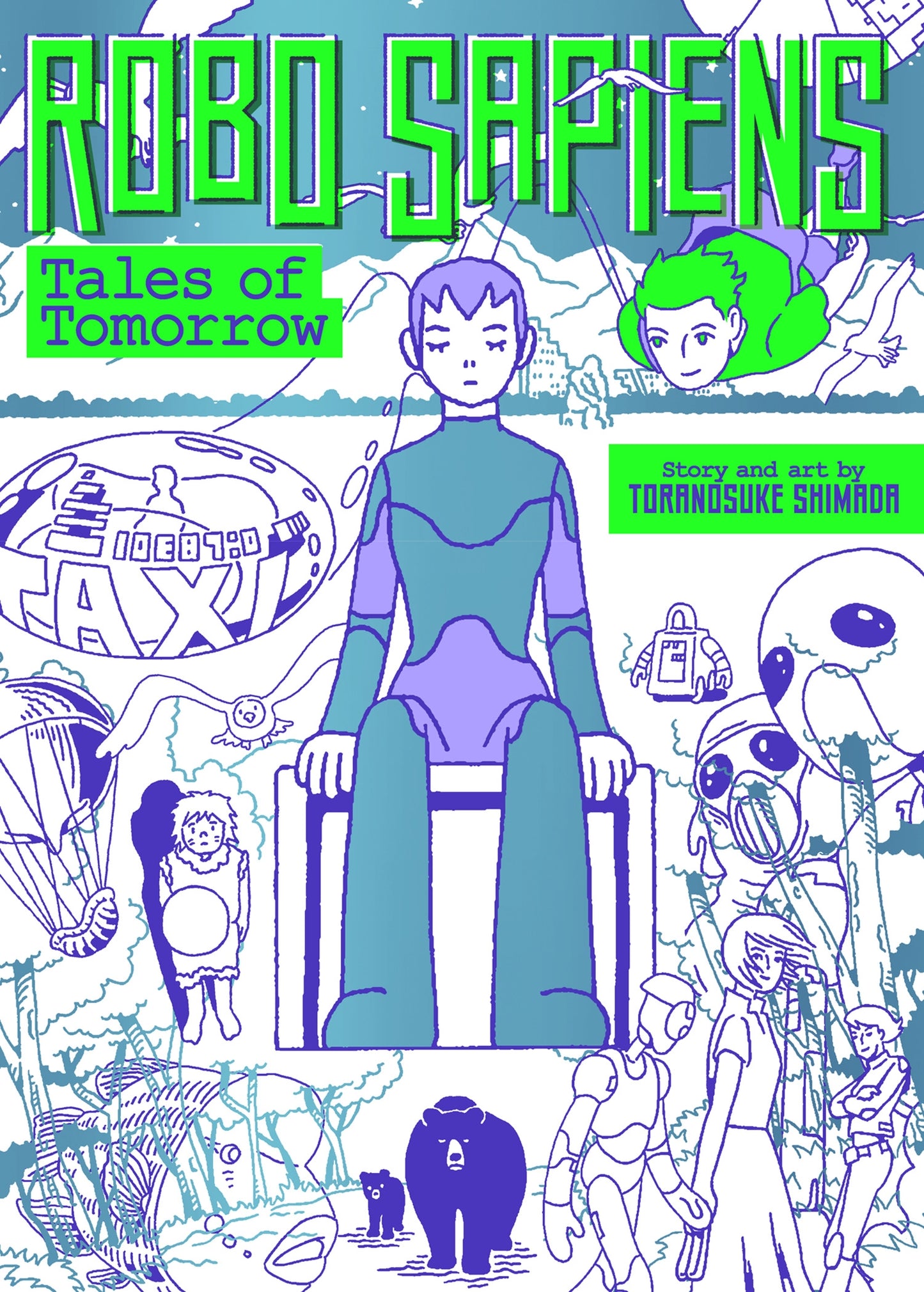 Robo Sapiens : Tales of Tomorrow (Omnibus) - Manga Warehouse